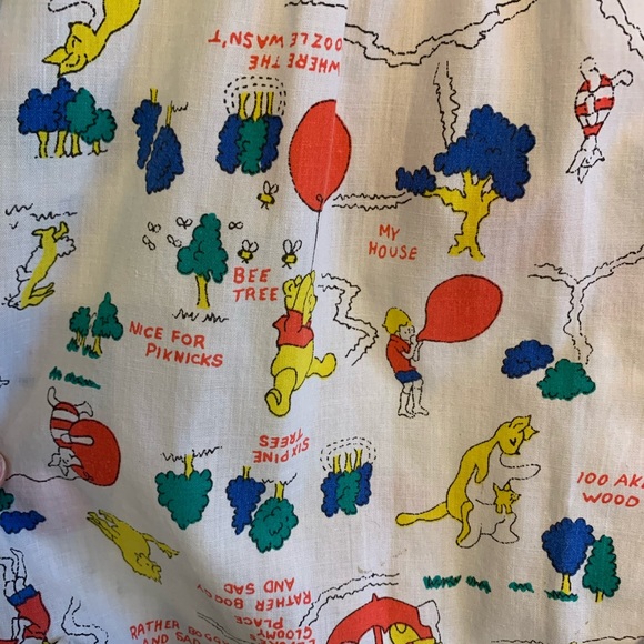 Vintage Winnie the Pooh Blouse Large - Picture 4 of 5